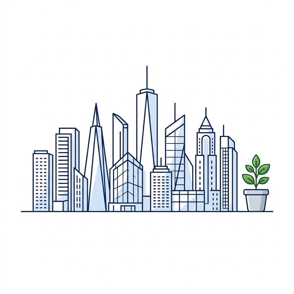 Skyline sketch